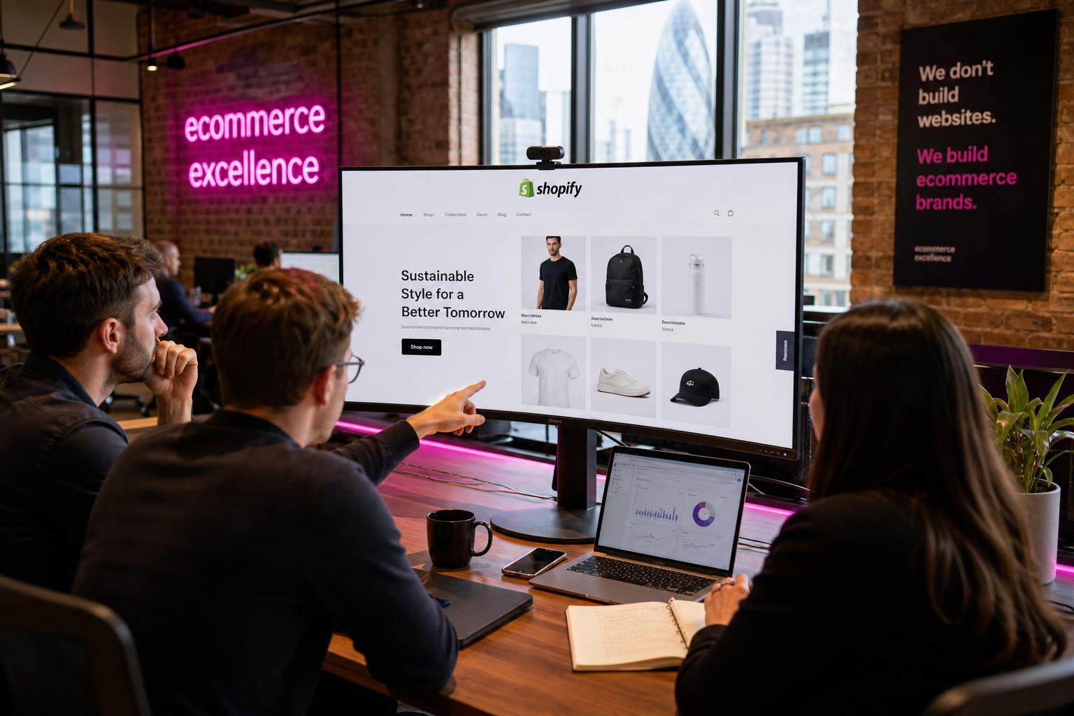 Creative Marketing Group Shopify Agency — UK ecommerce team scaling Shopify brands through performance marketing and CRO
