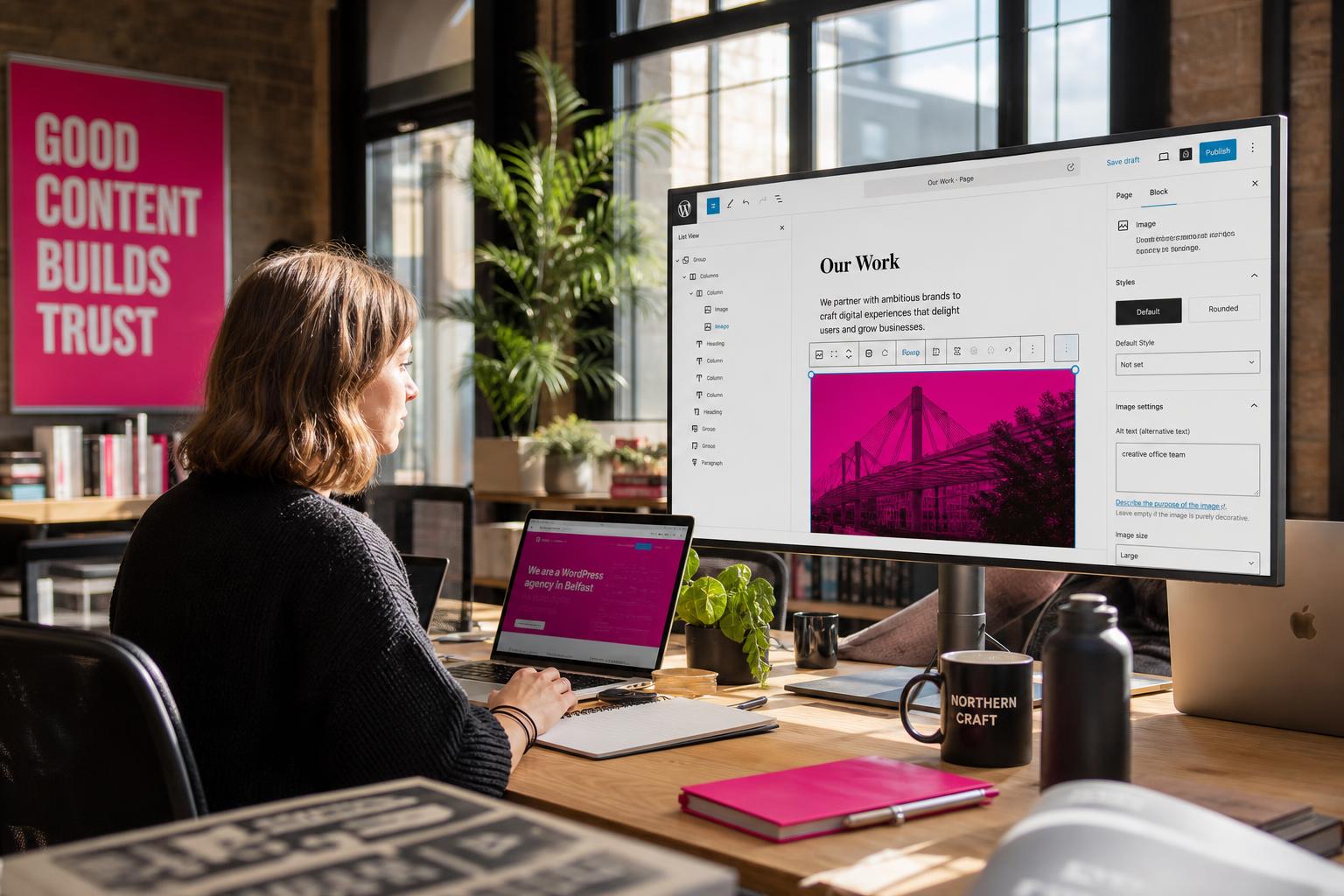 Creative Marketing Group WordPress Agency — UK WordPress development team building high-performance websites