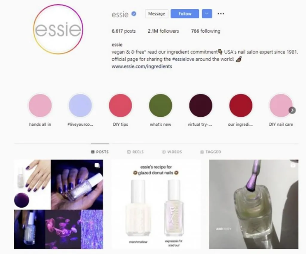 Essie Instagram Brand